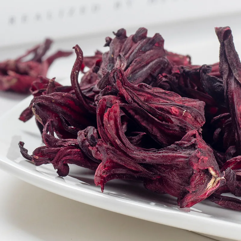 China Hot Selling  Luoshen flower natural organic dried Roselle Sabdariffa hibiscus flowers tea