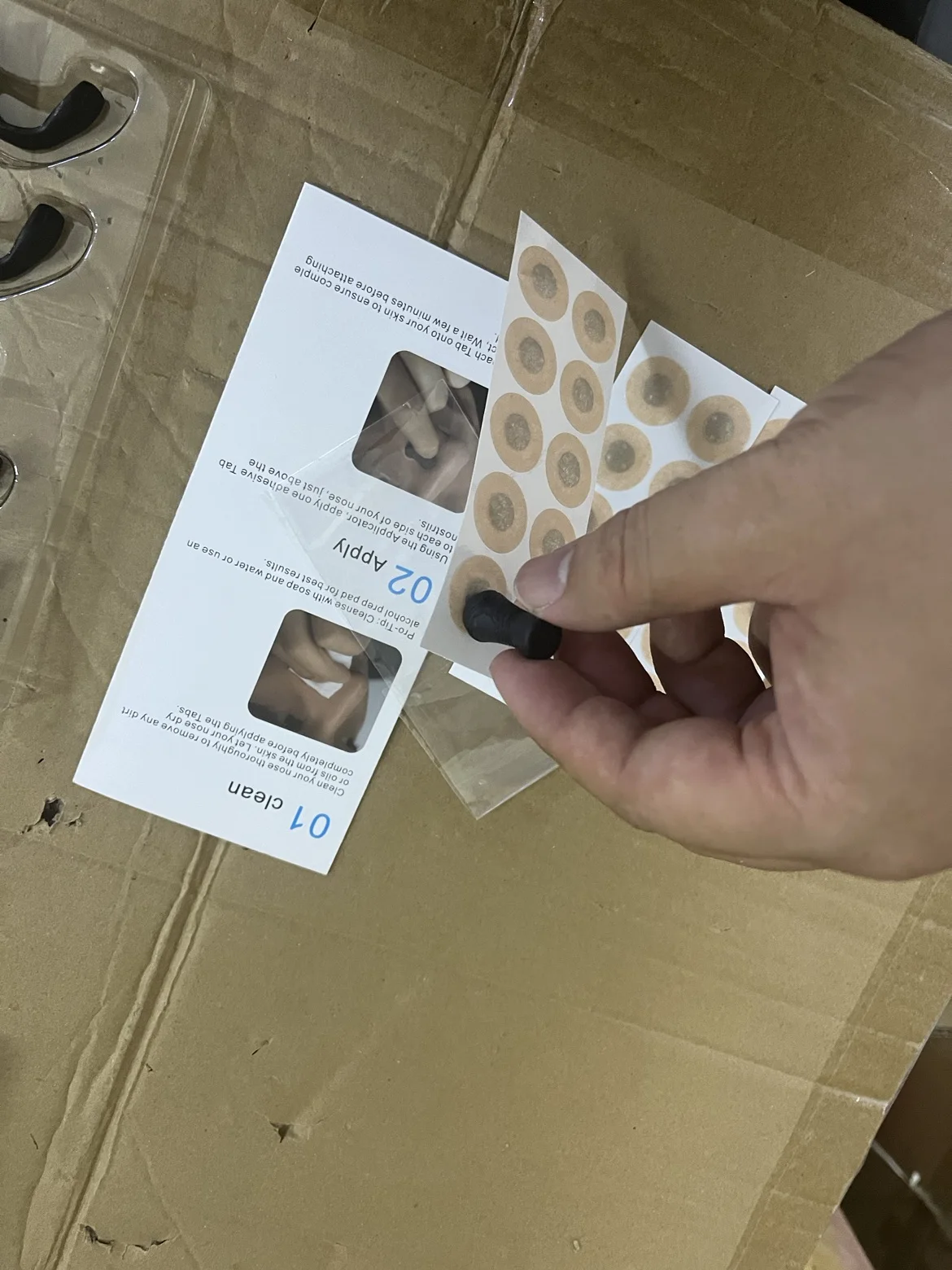 Factory Oem Extra Strength Boost Oxygen Improve Sleep Anti-snoring Breathing Magnet Nose Magnetic Nasal Strips