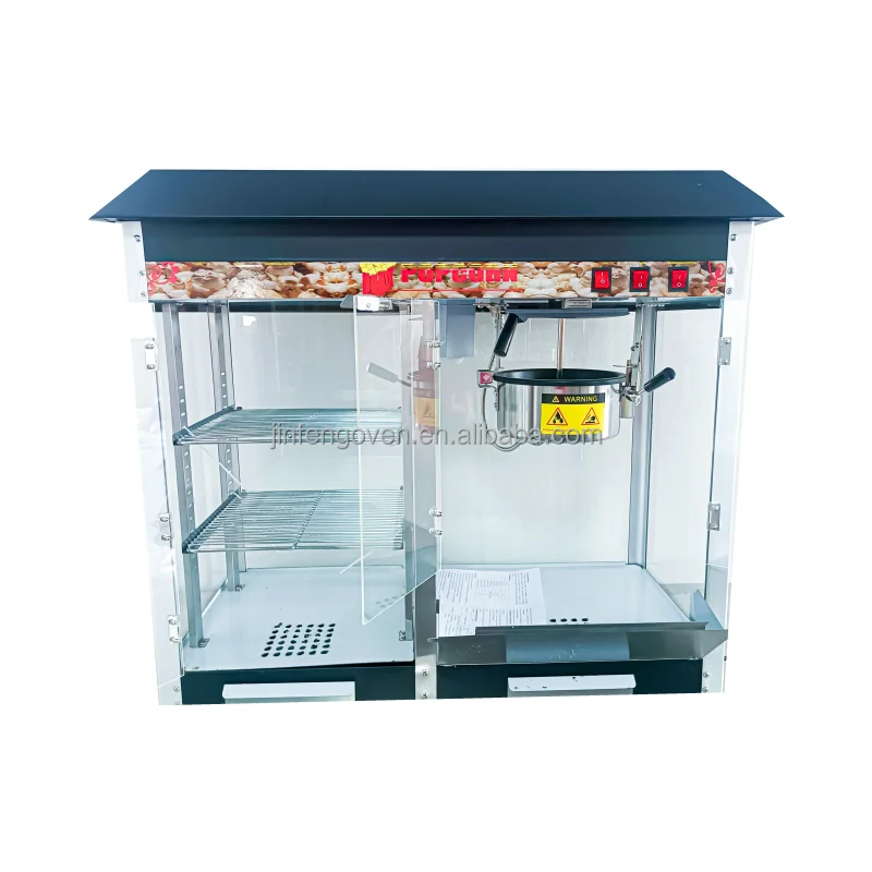 high quality pink popcorn machine electric popcorn machine with two pots