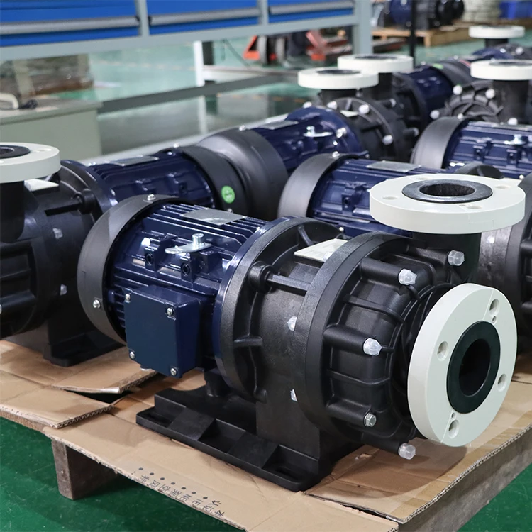 Transcend TMP Series 98% Acid Liquid Resistant H2so4 HCl Horizontal Endurable Plastic PVDF Magnetic drive Pumps