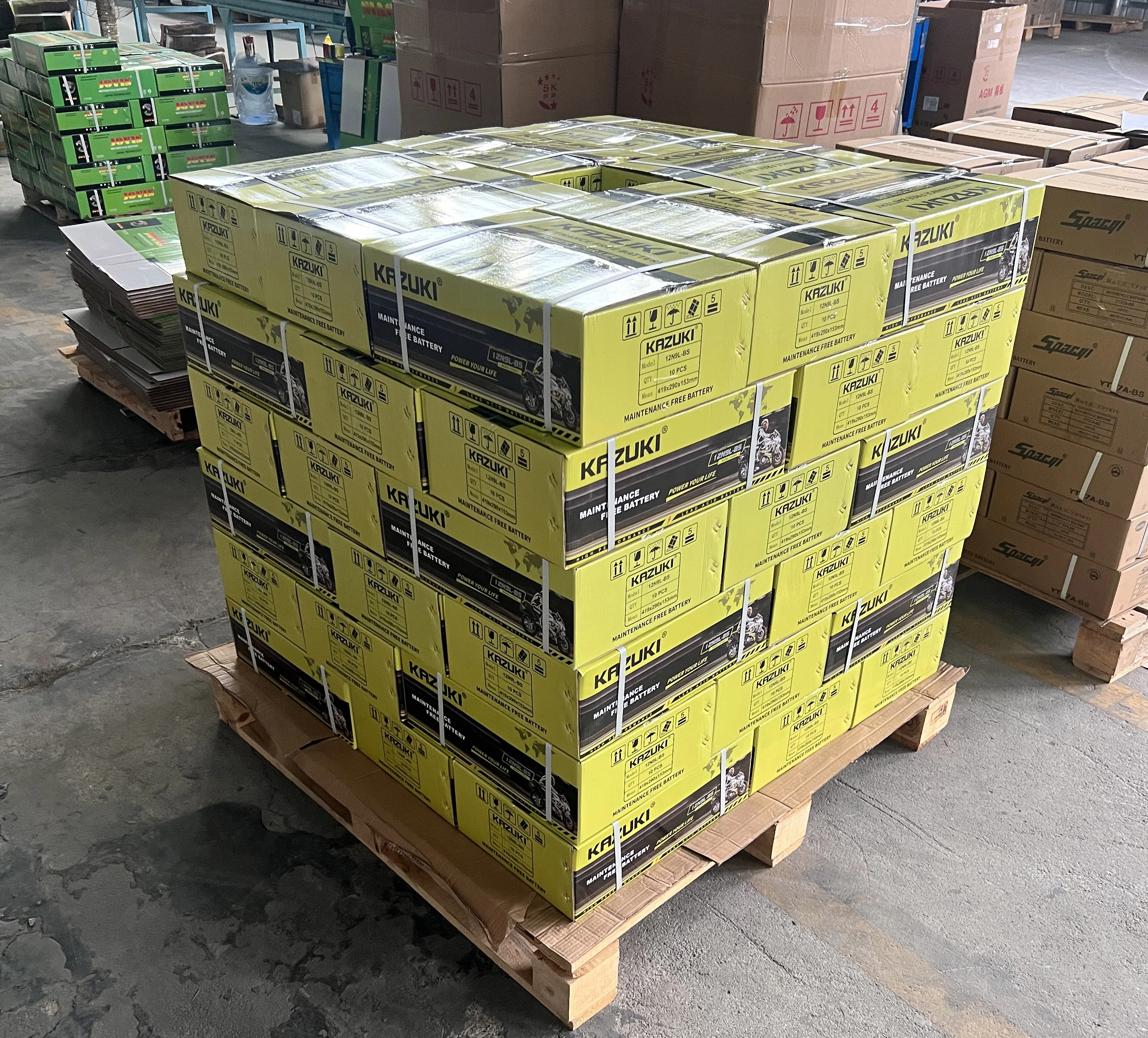 OEM ODM Factory Wholesales YTX4/5l/6.5/7a/9l/12a/14a 12V4ah/5ah/CG125/7ah/9ah/12ah/2.5ah/3ah MF Motorcycle battery for Start