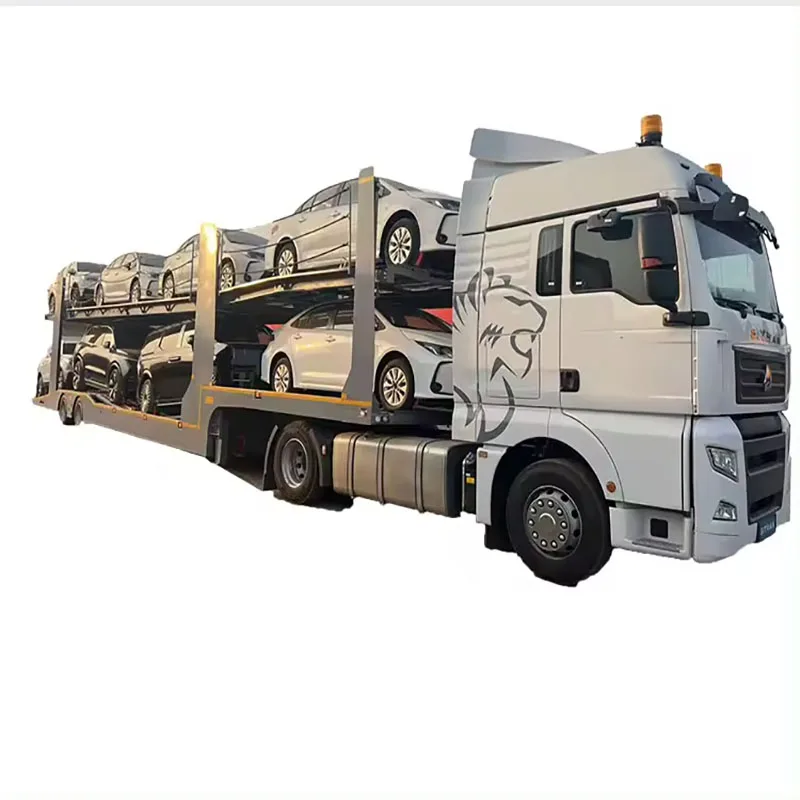 High Quality Factory Supply 2 Axle Auto Transport Trailer Car Carrier Semi Trailer For SUV Transportation