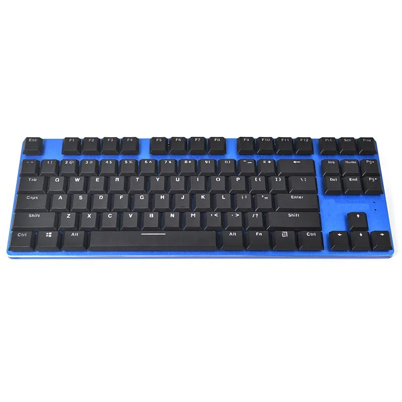 
Factory price Multimedia & Function 87Keys Super slim wired and wireless mechanical keyboard 