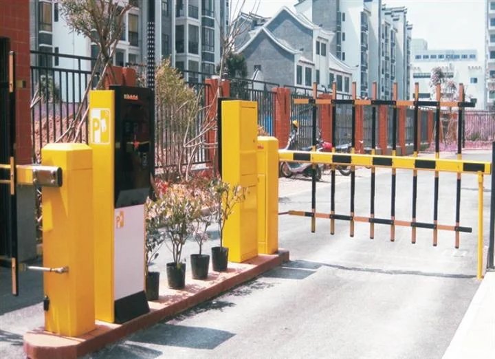 Система барьера для автостоянки с аварийной кнопкой, оборудование для парковки билетов Rfid и штрих-кодов