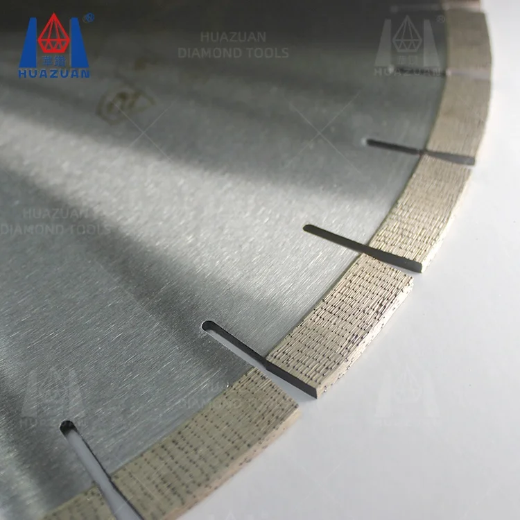 HUAZUAN 500mm arix diamond segments circular cutting cutter granite disc saw blades