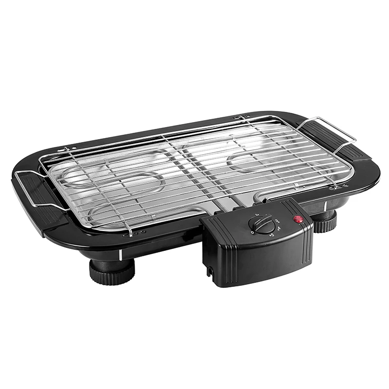 Electric Bbq Grill Electric Barbecue Grill Indoor Tabletop With Swith And Grill Height Adjustable