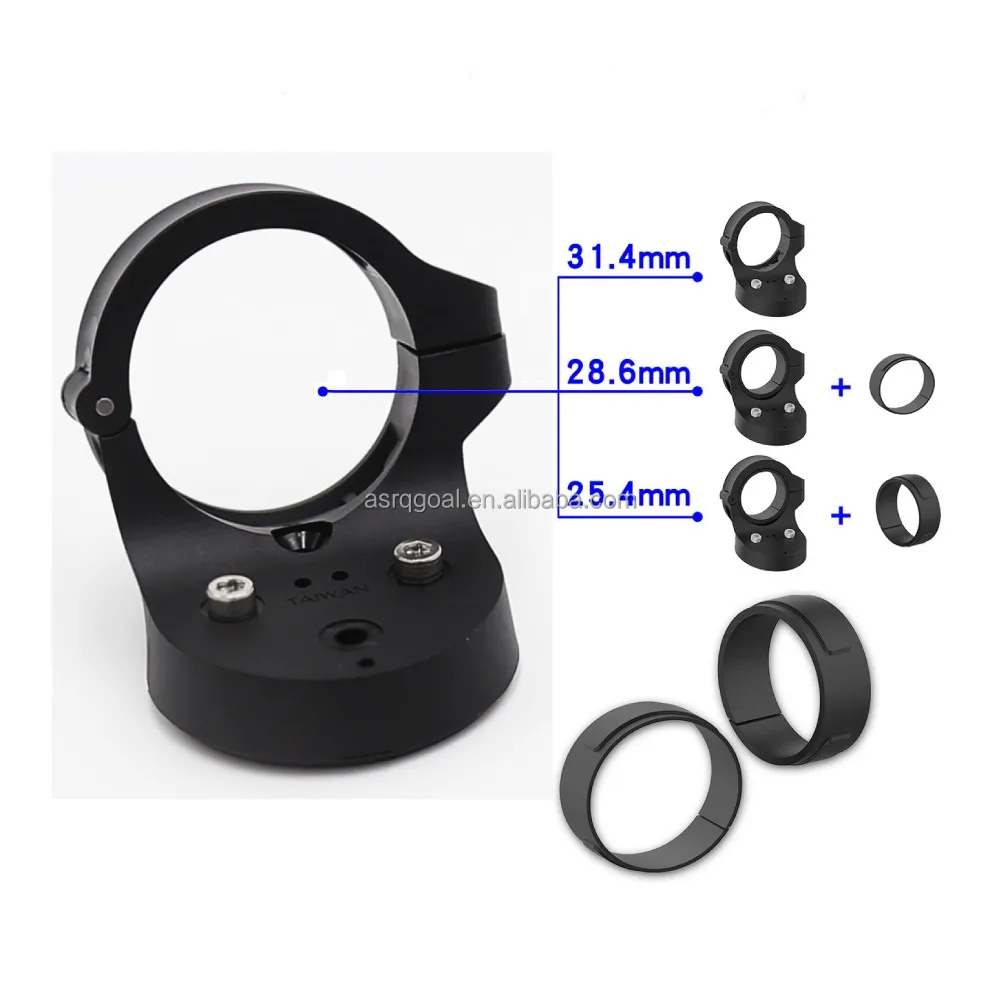 ASRQGOAL Cycling Bike Bicycle Torch Lamp Bracket Seat Post Quarter Mount Holder Outdoor Flashlight Holder Flash Light Bracket