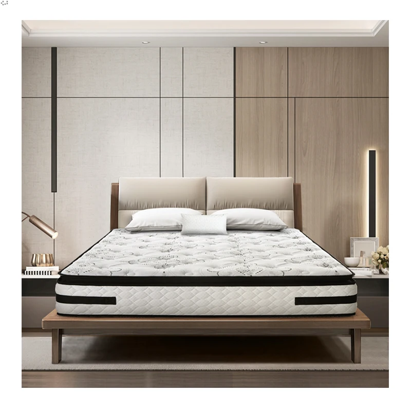 JBM 10 Inch Natural Latex Mattress Euro Top foam mattress on sale