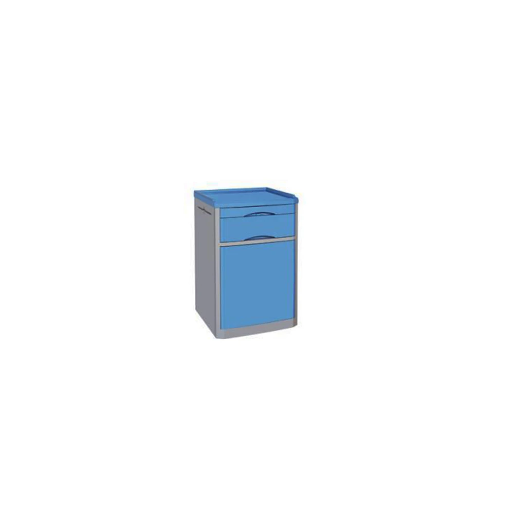 YH-C01 Manufacturer ABS Bedside Table Mobile Hospital Beside Cabinet Medical Bedside Table