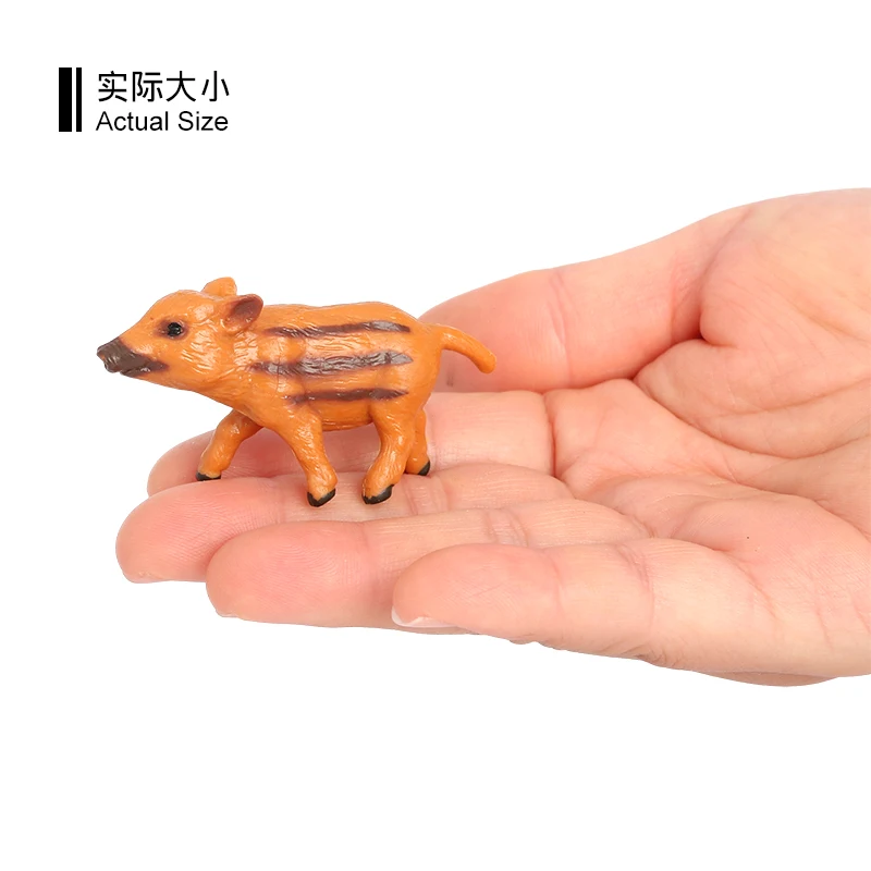 Wholesale Solid PVC Simulation Statue Model Animal Figures Cheetah Lion Safari Figures Animal Figurines Toys