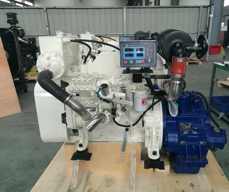 
Water cooled 130HP 4 cylinder 4bt 4BTA3.9-C130 marine engine 