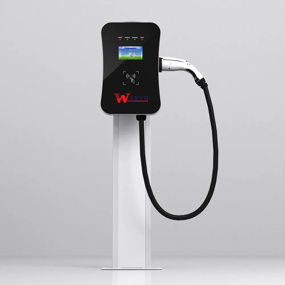  Weeyu высокое качество Wallbox AC 16A 32A 3.5KW 7KW 220В однофазный для домашнего использования зарядка EV электрическое зарядное устройство Автомобильная