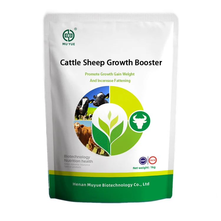 Livestock Feed Additive for Cattle Sheep Goats Weight Gain Growth Booster for Fattening for Horse Dried Style Packaged in Bag