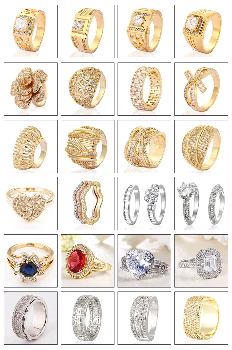 New Model Custom Delicate Handmade Latest Cz Silver Flower Jewelry Ring Design