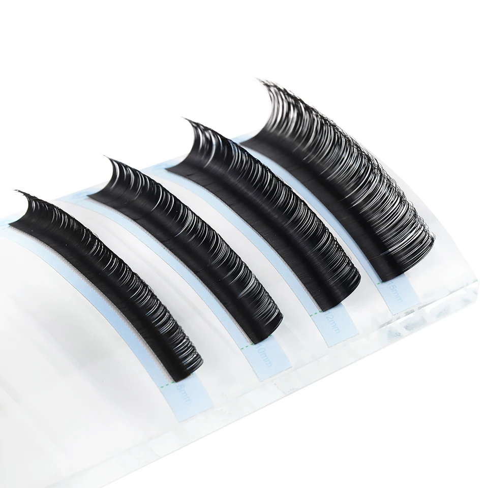 AGUUD C CC D DD Eyelash Extension Individual Premium Fake Mink Silk Lashes Extension Supplies Regular Eyelashes for Professional