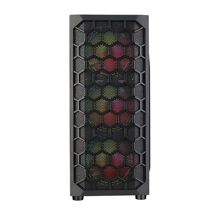 Ruix Queen Bee fashion design pc case ATX water cooling side panel window desktop gaming computer case