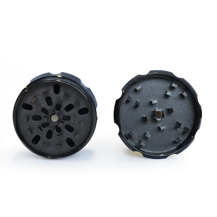 Wholesale hemp crusher zinc alloy commercial wet herb weed tobacco spices powder making machine