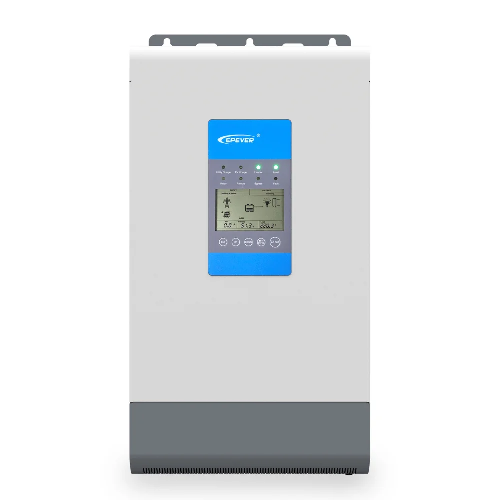 EPEVER upower UP3000-M2142 2400W гибридного солнечного инвертора 48Vac с 30A со слежением за максимальной точкой мощности, Солнечный контроллер заряда