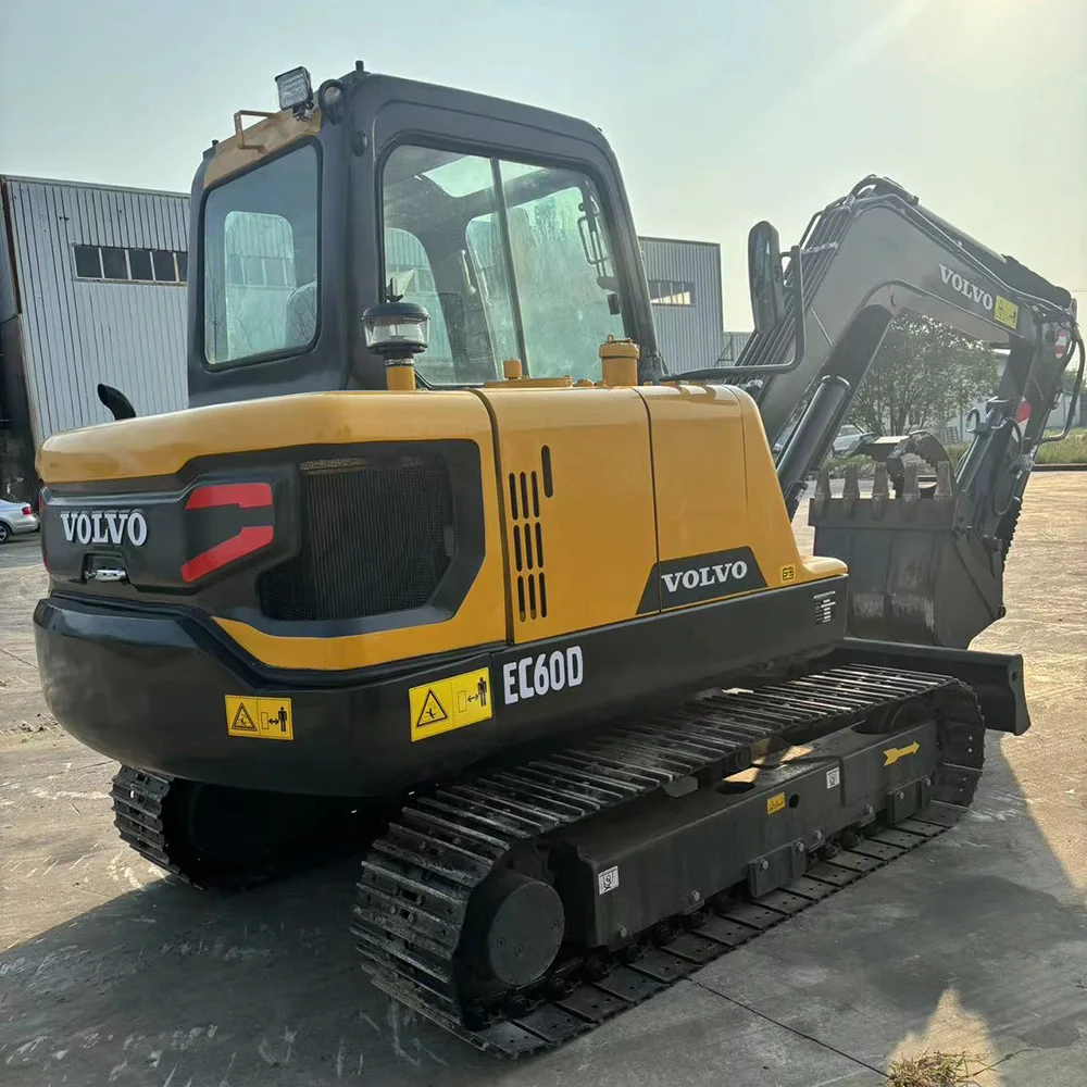 Цена хорошего гидравлического гусеничного экскаватора Volvo EC60 б/у экскаватор
