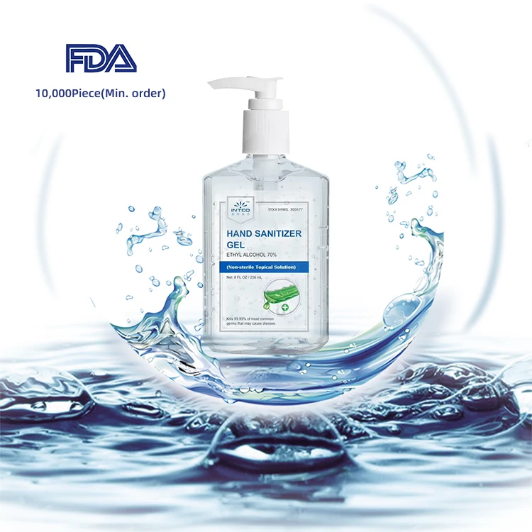 Hand Sanitizer Gel Antibacterial with CE FDA certificate