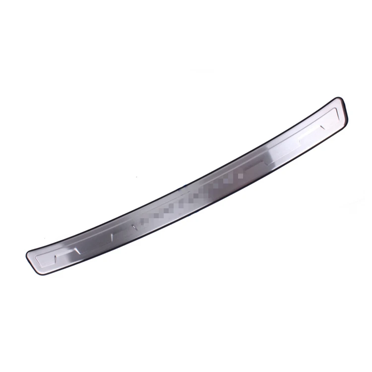 WZXD 2016 2017 Bumper Foot Guard-Black 1Pcs Car Accessories Body Kit For FORTUNER Rear Bumper Step Foot Plate-Black