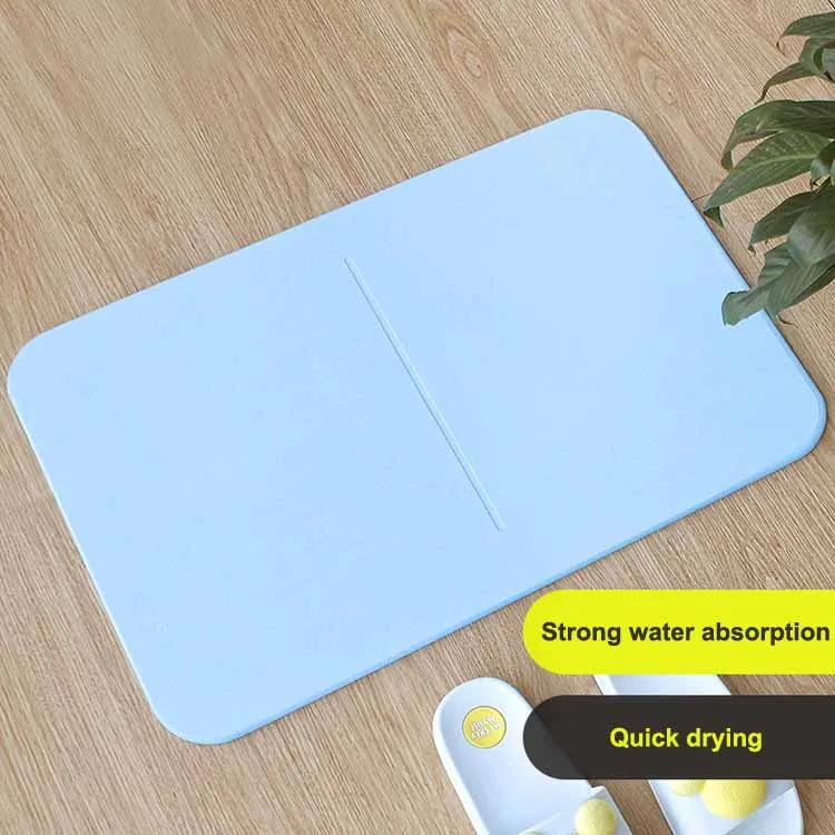 Quick dry diatomaceous earth diatomaceous earth stone bath mats
