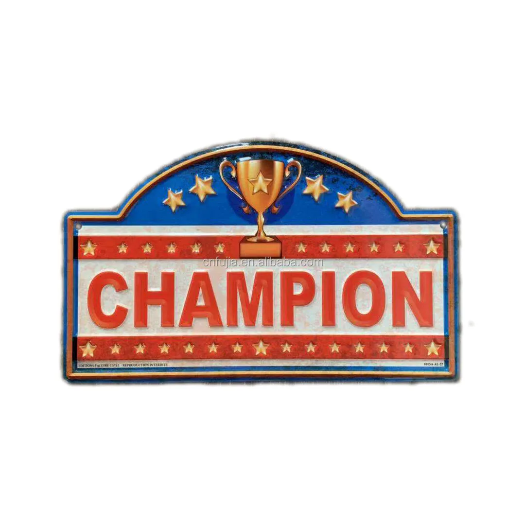 Customized  shaped Tin Plaque  Metal Craft  Home  Warehouse sign