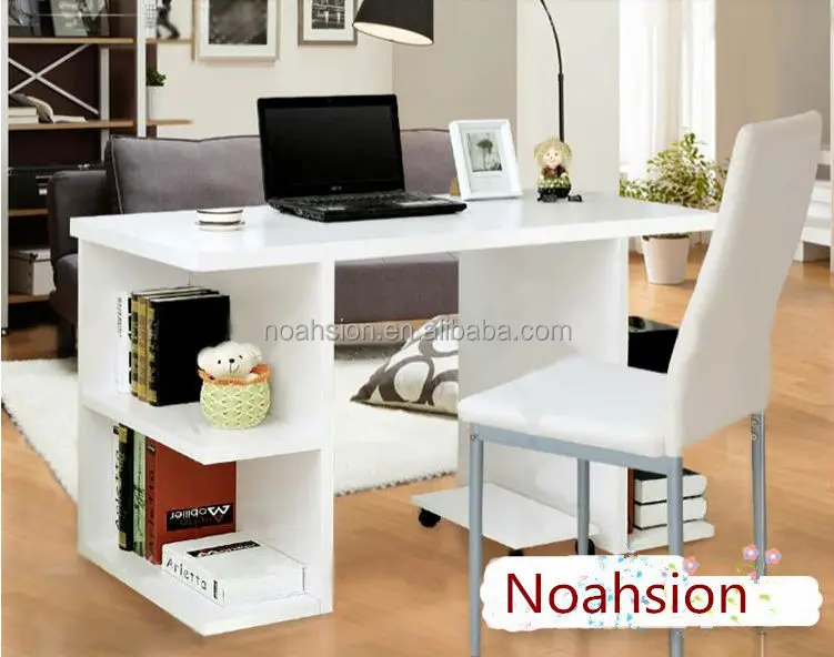 Деревянный простой дизайн офисный стол настольный компьютерный стол мебель