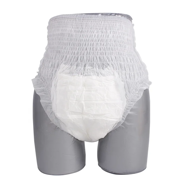 disposable incontinence briefs men and women underwear adult diaper pull up