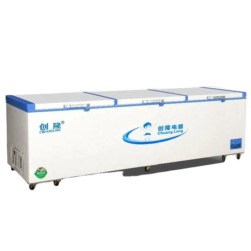 3,0 м Питание б/у супер большой Хранение продуктов холодильное оборудование один компрессор прямого охлаждения глубокое морозильное вместилище