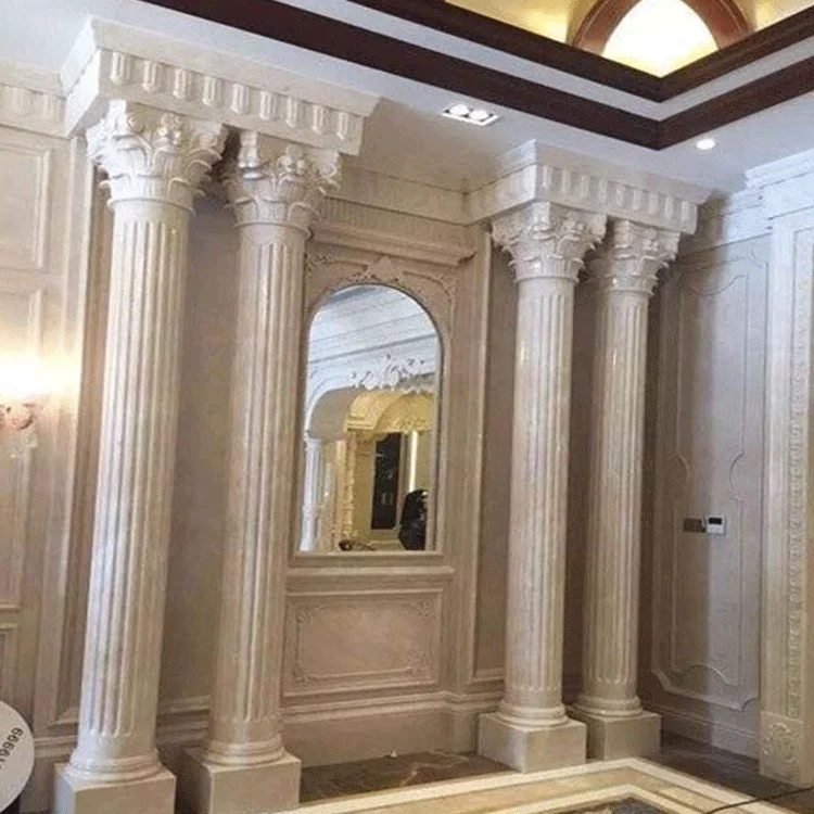 High quality concrete pillar molds plastic round column for concrete decorative
