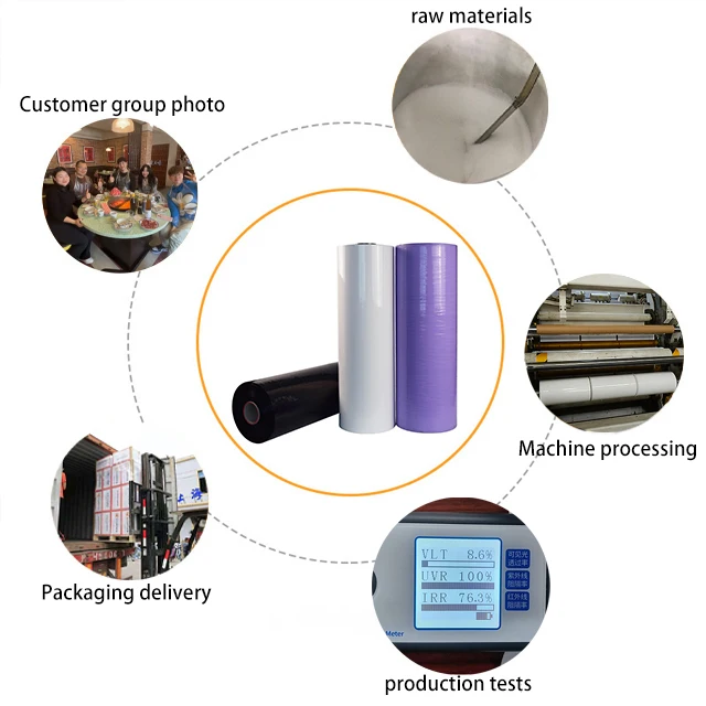 Grass Silage Film Silage Wrap Plastic Bale Plastic Bale High quality puncture resistance Storage wrap Film 75cm*1500m*25mic