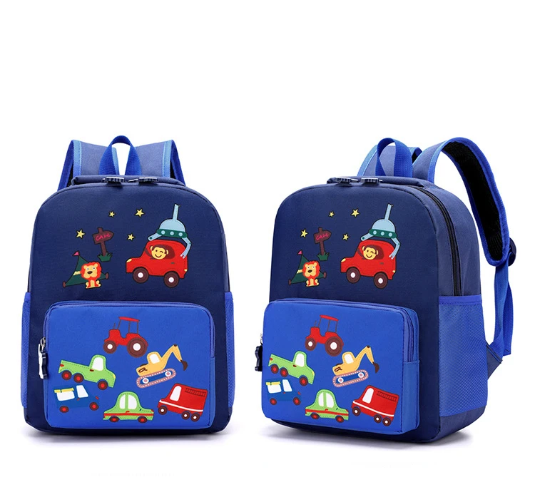Custom Logo Kids School Bags Backpack Cute Teenage Boy Bag Cartoon Backpacks For Toddlers And Children