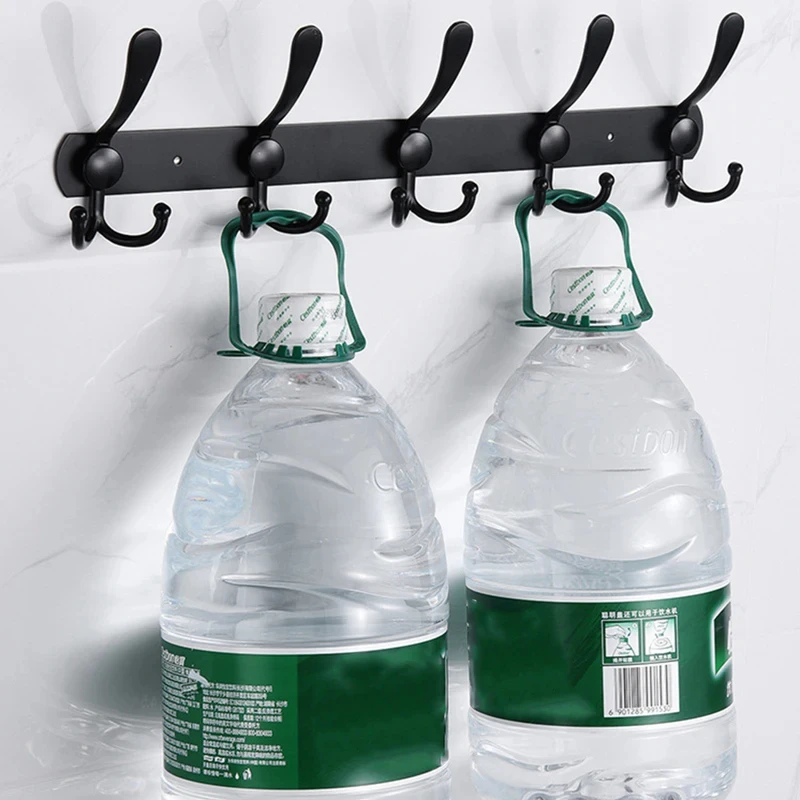 Stainless Steel Wall Hook For Coat Rack Towel Hanger Metal Bathrobe Bathroom Entrance Storage Rack