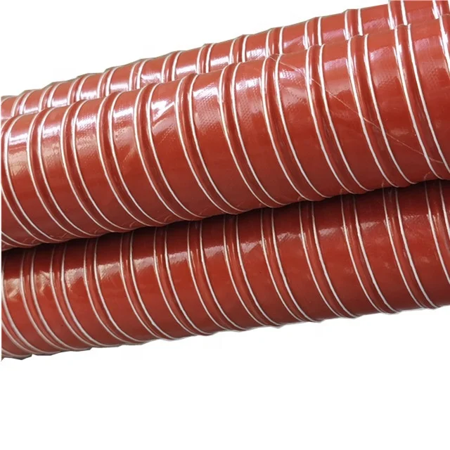 43mm  High Temperature Flexible Air Duct Silicone Duct Hvac System Part