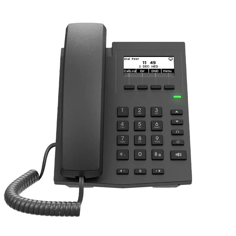 Low Price low cost voip ip phone basic design  with POE  enabled for call center VoIP Telephone IP PHONE