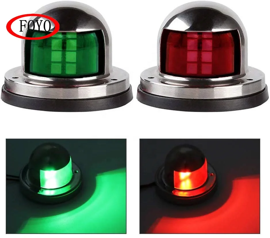 Foyo Brand Marine Hardware LED Navigation Light Boat Light for Boat/Car/Yacht/Kayak