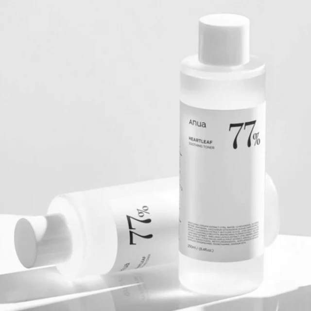 Anua Heartleaf 77% Soothing Toner 250ml Skin Trouble Care Calming Skin Cruelty Free Vegan Korean Skincare