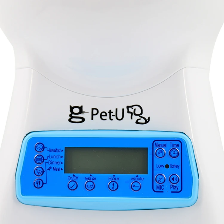 China Pet Supplies smart dog feeder Microchip Auto Smart Automatic Pet Feeder Smart pet bowls & feeders