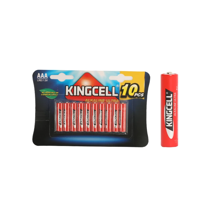 Alkaline Battery High Performance Lr03 Am-4 Aaa 1.5 V Ultra Alkaline Battery