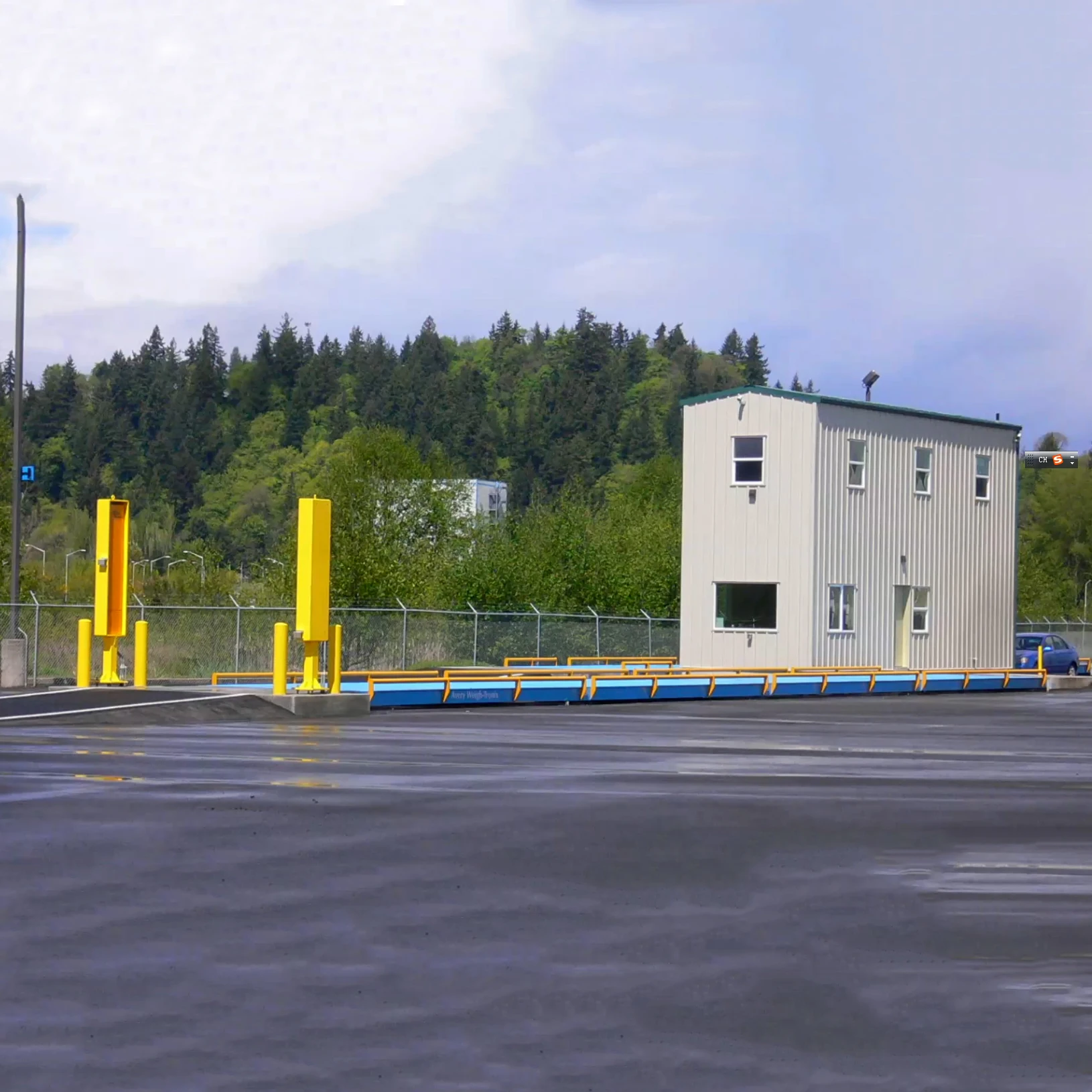 Китайские Электронные весы 80T для грузовика