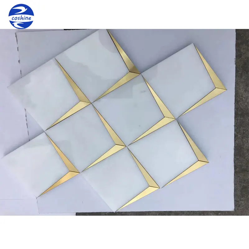 High Quality Pure White Marble 1 x 3 Herringbone Mosaic Tile Honed for Kitchen Backsplash Bathroom Wall & Floor Tile