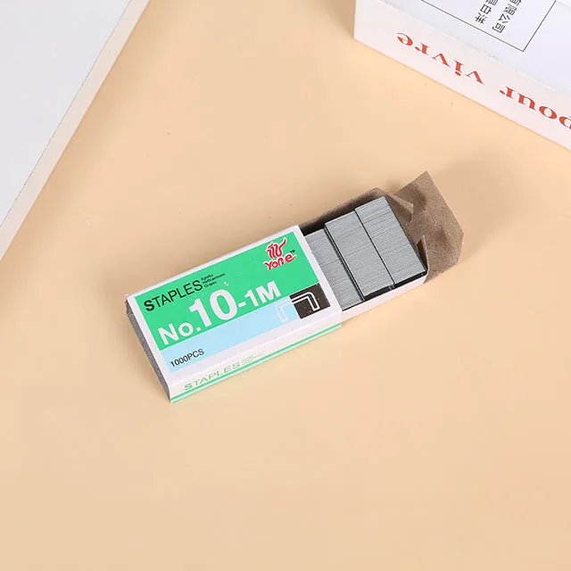 10# nails unified universal staples Small staples small color box manufacturers wholesale mini nails office school staples