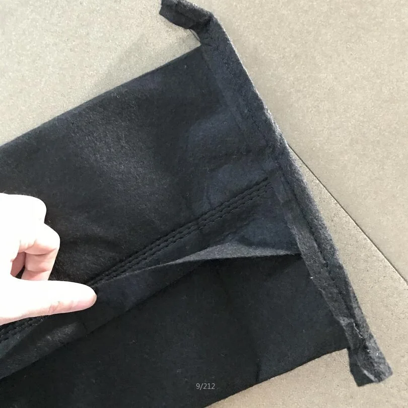 Black long tube quick dam hesco flood barrier hemp sand less sandbag