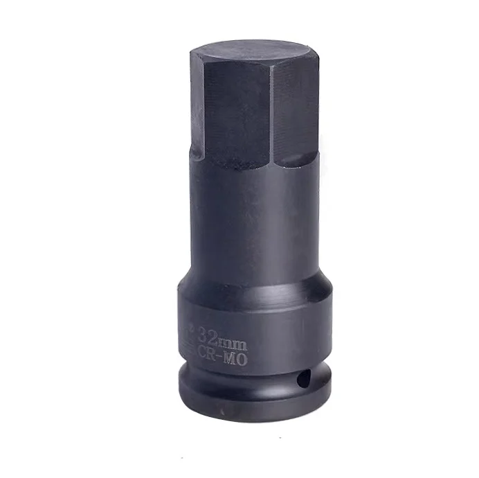 3/4 Inch Drive 19mm Hex Deep Bit Socket Wrench Hexagonal Allen Key Bits Long Type Drive Hexagon Bit Socket