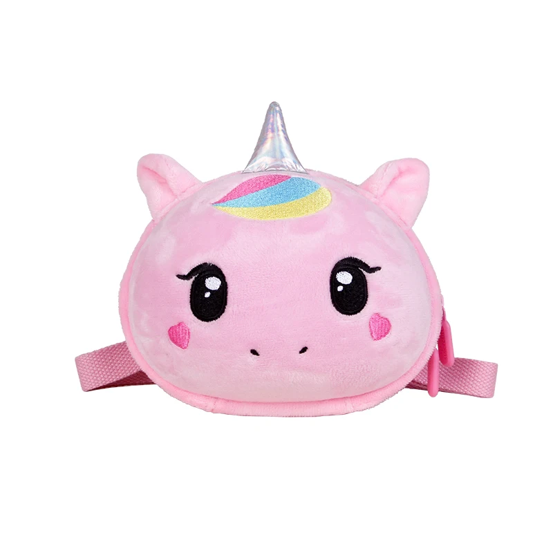 Supercute Cute Kids Girls Unicorn Backpack Shoulder Bag New Year Gift Kids Plush Toy Crossbody Bag For Boy Girls