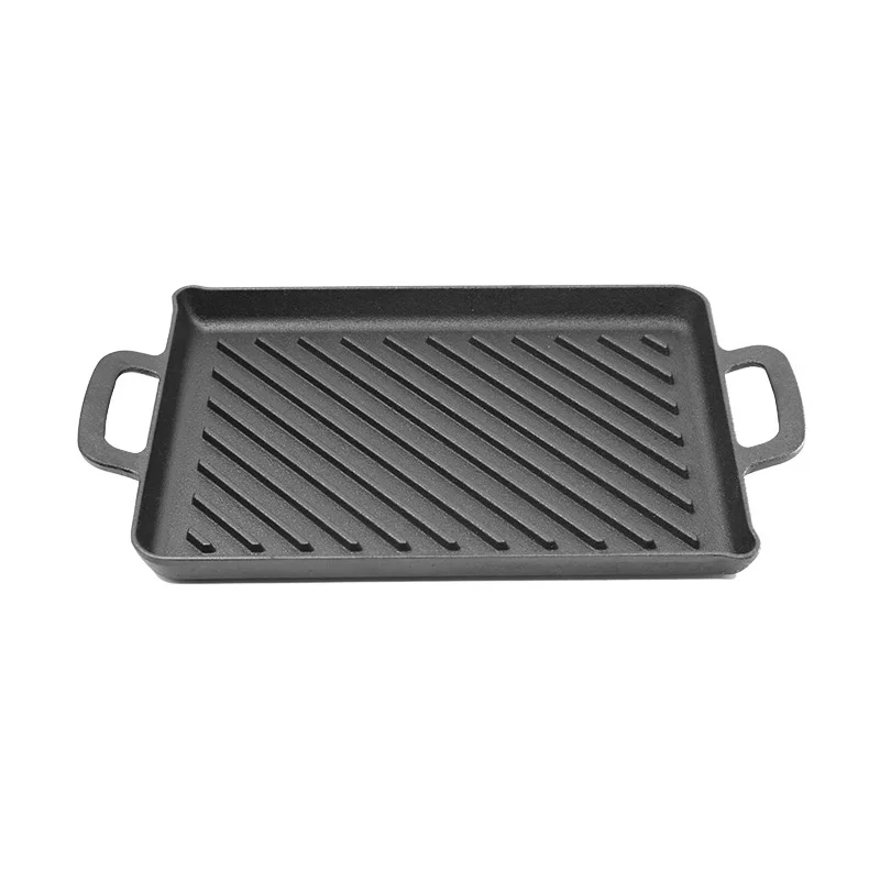 Superior Quality OEM Pre-Seasoned Cast Iron Hot Cooking Grill Plate Manufacturer