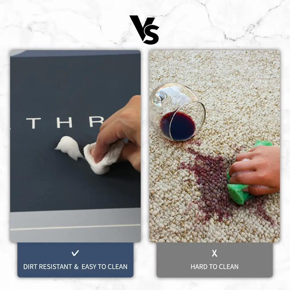 Factory Direct Easy-to-Clean Washable Rubber Floor Mats for Bathroom and Kitchen Modern Design Non-Slip and Absorbent