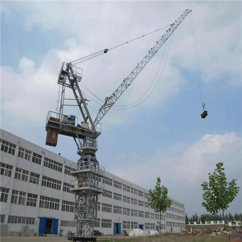 HTD4020  6ton  luffing  electric  best sale  tower crane