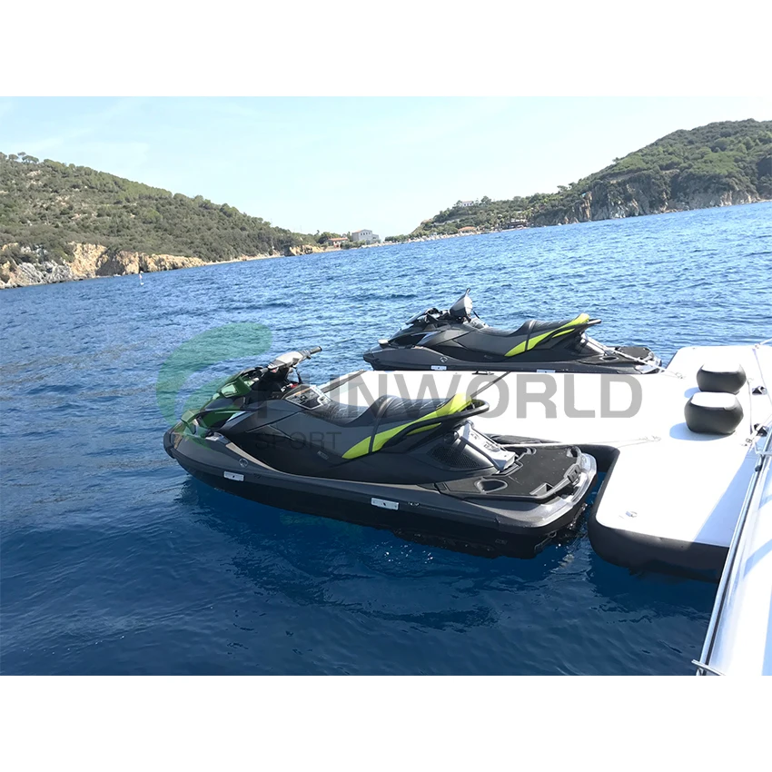 Drop stitch Inflatable Floating Dock Platform Inflatable Floating Dock Swim Deck Platform